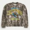 UCLA Bruins Graphic Camo Crew Sweatshirt