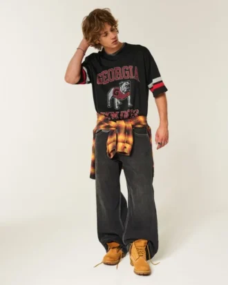 University of Georgia Bulldogs Grafik-Football-Trikot