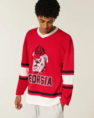 University of Georgia Bulldogs Grafik-Hockeytrikot