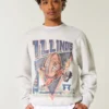 University of Illinois Fighting Illini Sweatshirt mit Grafik