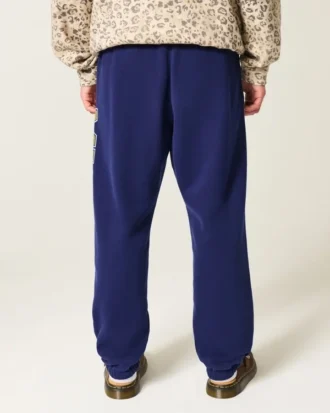 University of Michigan Wolverines Grafik Baggy Cinch Fleece Jogginghose