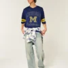 University of Michigan Wolverines Grafik-Football-Trikot University of Michigan Wolverines Grafik-Football-Trikot