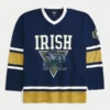 University of Notre Dame Fighting Irish Grafik-Hockey-Trikot