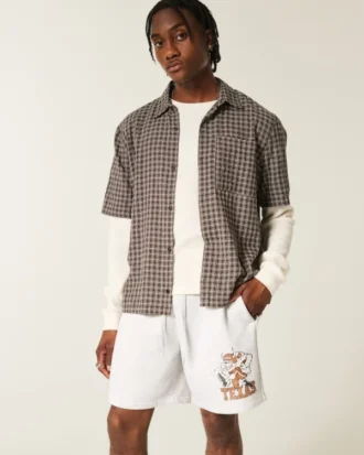 University of Texas at Austin Longhorns Grafik-Fleece-Shorts