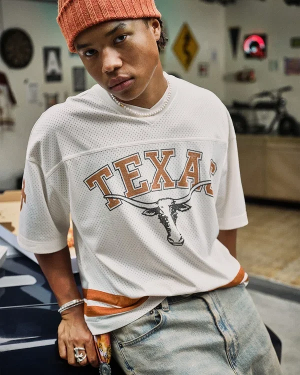 University of Texas at Austin Longhorns Grafik-Football-Trikot University of Texas at Austin Longhorns Grafik-Football-Trikot