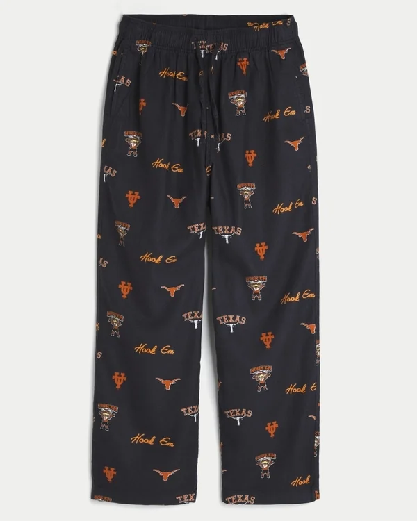University of Texas at Austin Longhorns Graphic Flannel Pants University of Texas at Austin Longhorns Graphic Flannel Pants