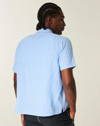 Vault Release Kurzarm-Seersucker-Icon-Hemd