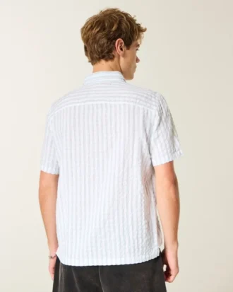 Vault Release Kurzarm-Seersucker-Icon-Hemd