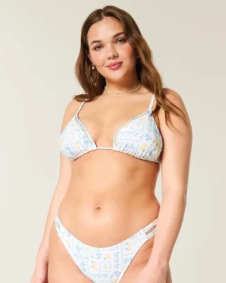 Verziertes Triangel-Bikini-Oberteil