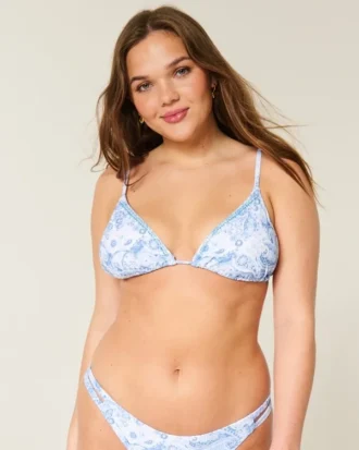 Verziertes Triangel-Bikini-Oberteil