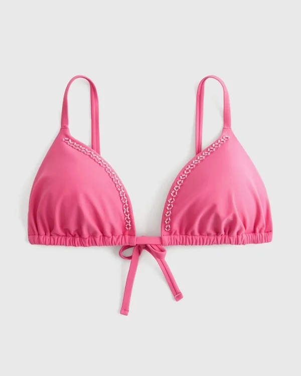 Verziertes Triangel-Bikini-Oberteil Verziertes Triangel-Bikini-Oberteil