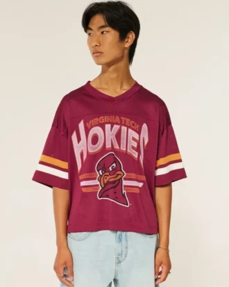 Virginia Tech Hokies Grafik-Football-Trikot