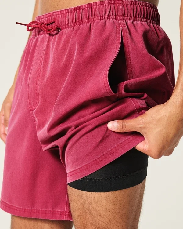 Volleyball-Badehose, mittellang Volleyball-Badehose, mittellang