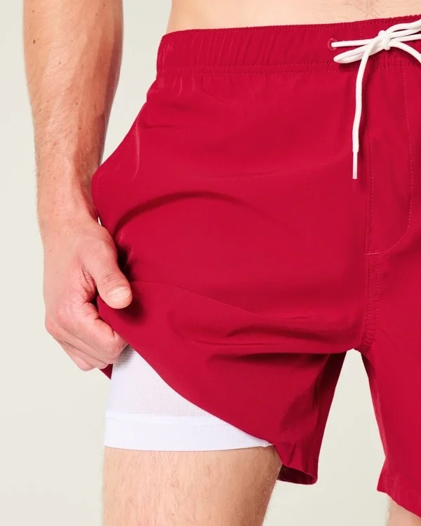 Volleyball-Badehose, mittellang Volleyball-Badehose, mittellang