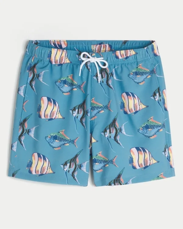 Volleyball-Badehose, mittellang Volleyball-Badehose, mittellang