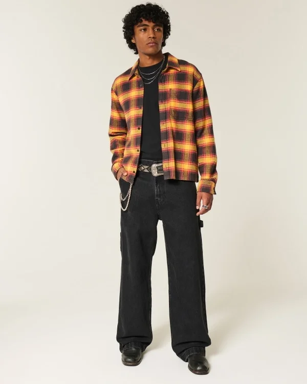 Washed Black Super Baggy Painter Jeans Washed Black Super Baggy Painter Jeans