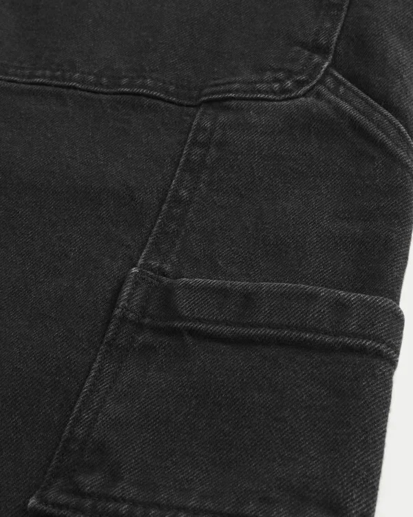 Washed Black Super Baggy Painter Jeans Washed Black Super Baggy Painter Jeans