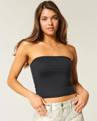 Weiches, nahtloses Stretch-Material Tube-Top