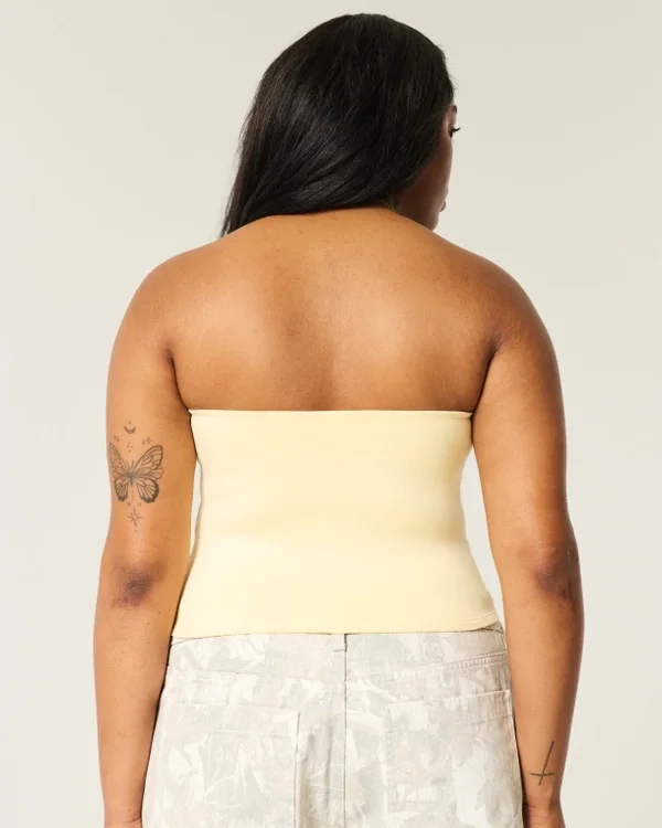 Weiches, nahtloses Stretch-Material Tube-Top Weiches, nahtloses Stretch-Material Tube-Top