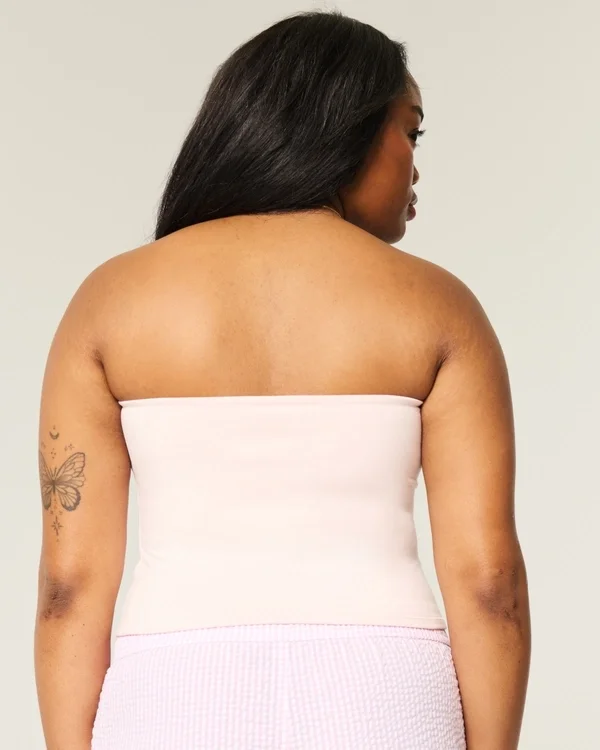 Weiches, nahtloses Stretch-Material Tube-Top Weiches, nahtloses Stretch-Material Tube-Top