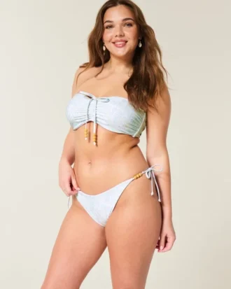 Wendbarer Bikini-Slip mit seitlicher Schleife