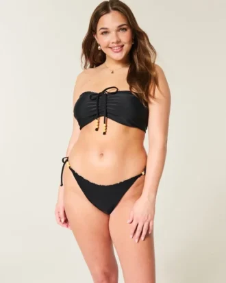 Wendbarer Bikini-Slip mit seitlicher Schleife