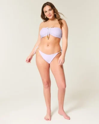 Wendbarer Bikini-Slip mit seitlicher Schleife