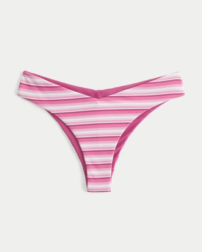 Wendbares Bikini-Höschen mit V-förmiger Taille