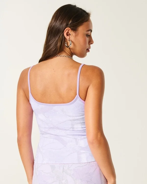 Wendbares Cami mit Camouflage-Muster Wendbares Cami mit Camouflage-Muster