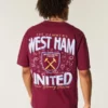 West Ham United Football Club Grafik-T-Shirt West Ham United Football Club Grafik-T-Shirt