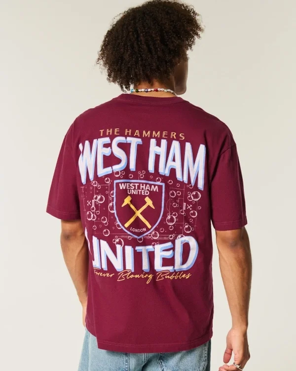 West Ham United Football Club Grafik-T-Shirt West Ham United Football Club Grafik-T-Shirt