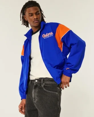 Windjacke mit Grafik der University of Florida Gators