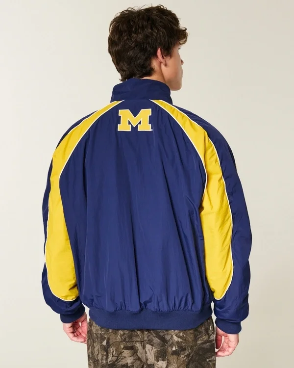Windjacke mit Grafik der University of Michigan Wolverines Windjacke mit Grafik der University of Michigan Wolverines