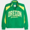 Windjacke mit Grafik der University of Oregon Ducks