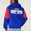 Windjacke mit Kapuze und Grafik der University of Kansas Jayhawks Windjacke mit Kapuze und Grafik der University of Kansas Jayhawks