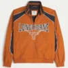 Windjacke mit Longhorns-Motiv der University of Texas at Austin