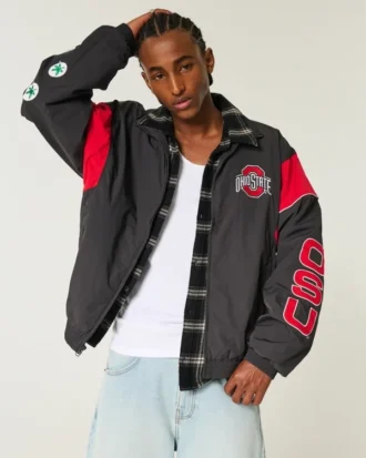 Windjacke mit Ohio State University Buckeyes-Grafik